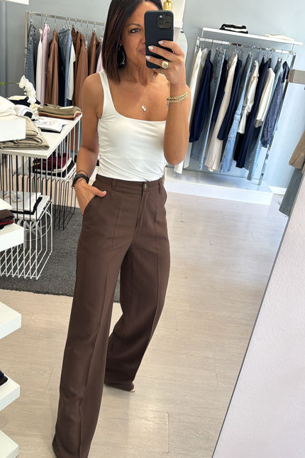 Pantalone completo cioccolato ak