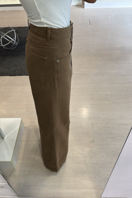 Jeans wide leg kaki kk