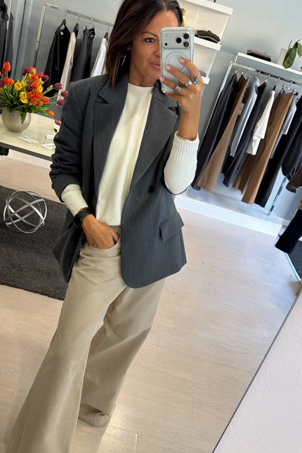 Girocollo bianco kn