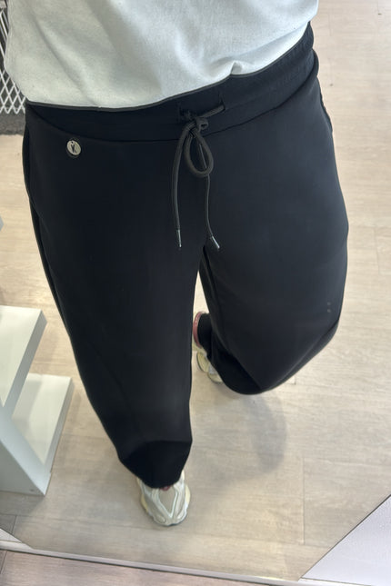 Pantalone felpa nero