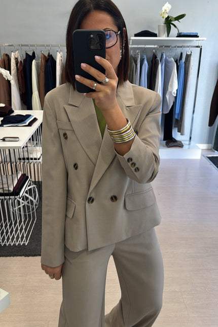 Giacca completo sabbia