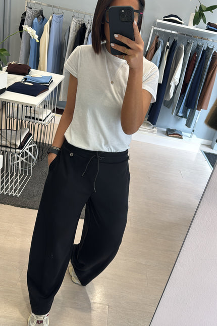 Pantalone felpa nero