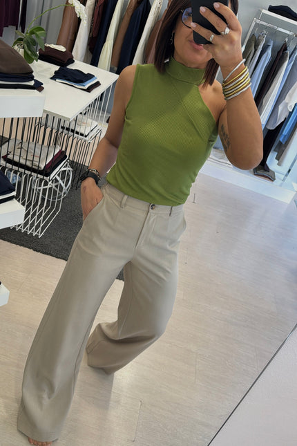 Pantalone completo sabbia