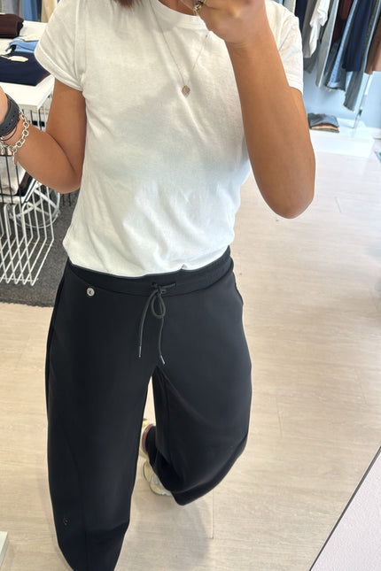 Pantalone felpa nero