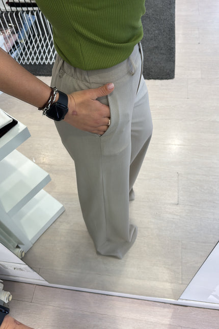 Pantalone completo sabbia