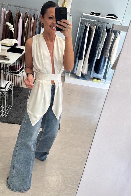 Camicia satin latte kk
