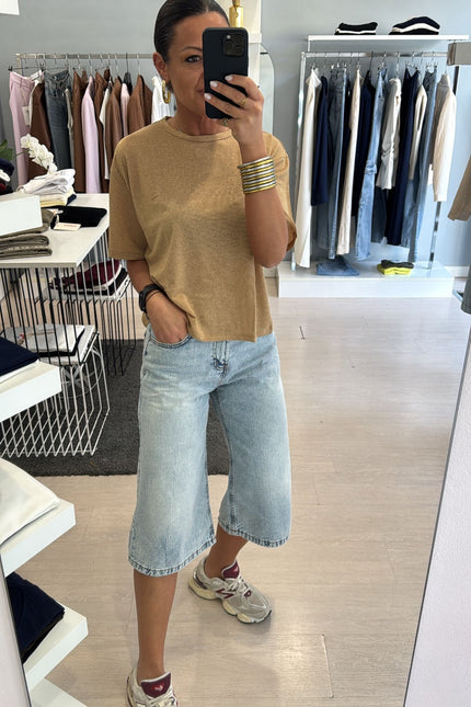 T-shirt lurex oro kn
