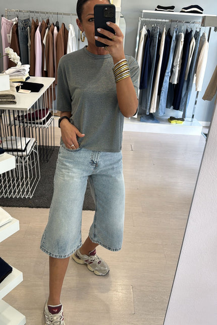 T-shirt lurex jeans kn