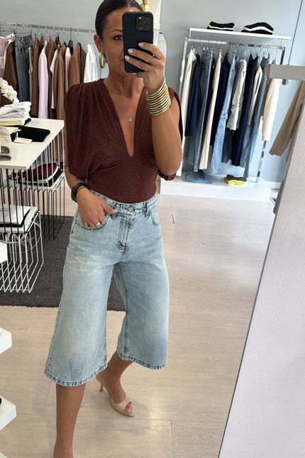 Body lurex ruggine kn