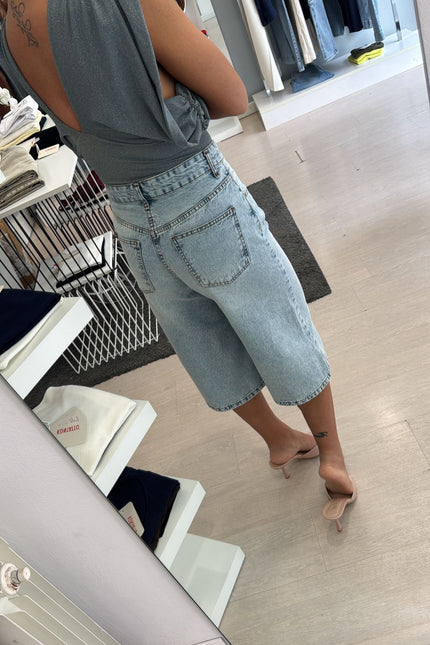 Body lurex jeans kn