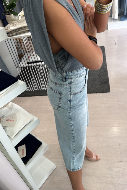 Body lurex jeans kn