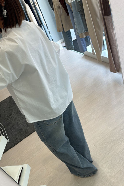 Camicia coreana bianca ak