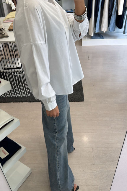 Camicia coreana bianca ak
