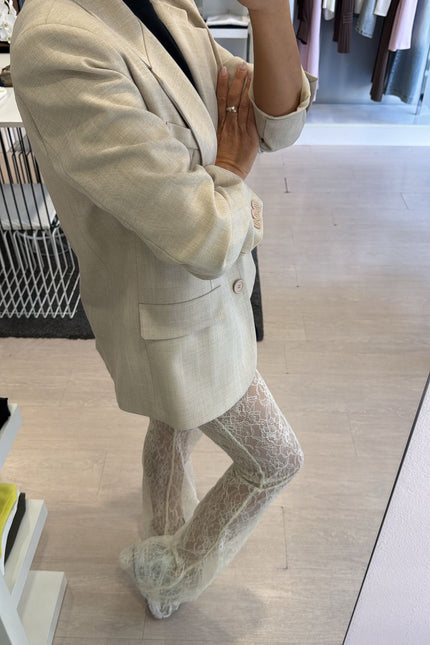 Pantalone pizzo bianco kk
