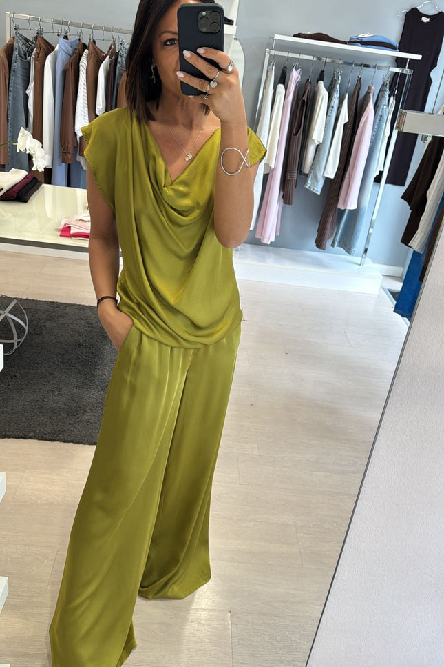 Pantalone pistacchio kk