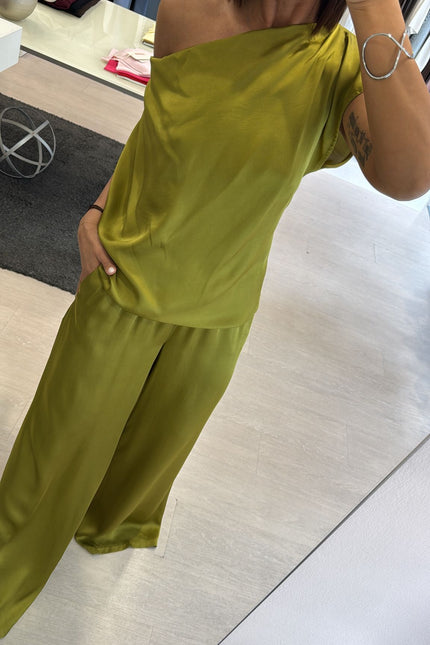 Pantalone pistacchio kk