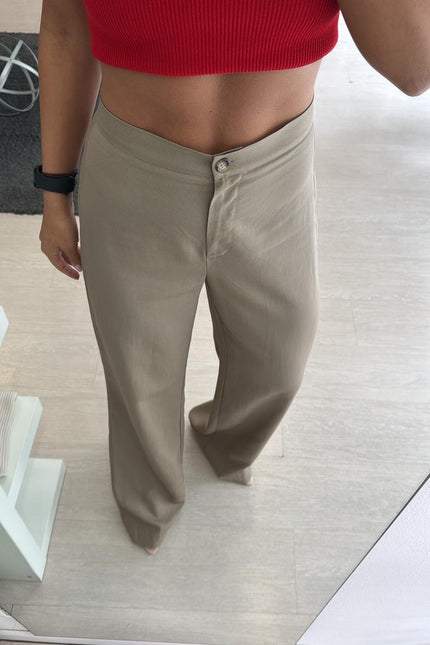 Pantalone tortora ak