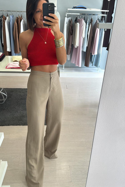 Pantalone tortora ak