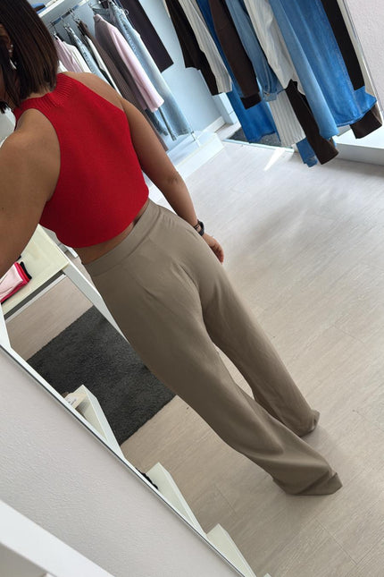 Pantalone tortora ak