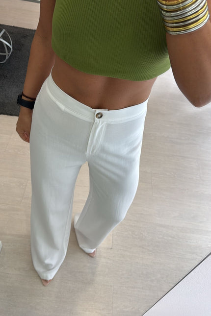 Pantalone bianco ak