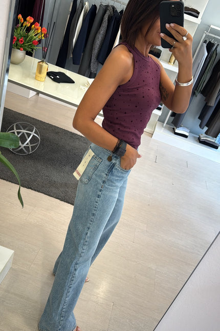 Jeans chiusura incrociata kn