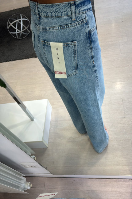 Jeans chiusura incrociata kn
