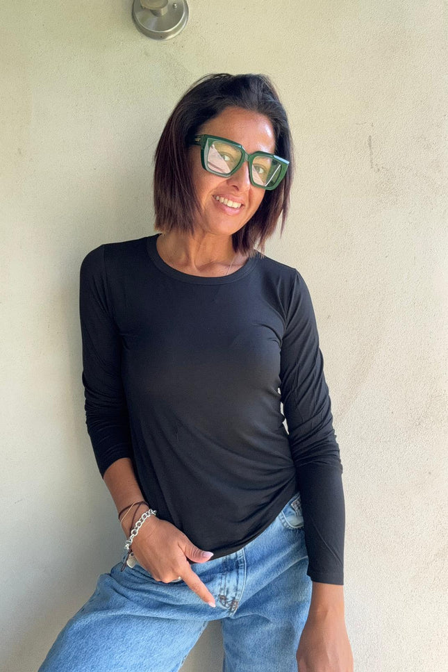 Maglia basica manica lunga