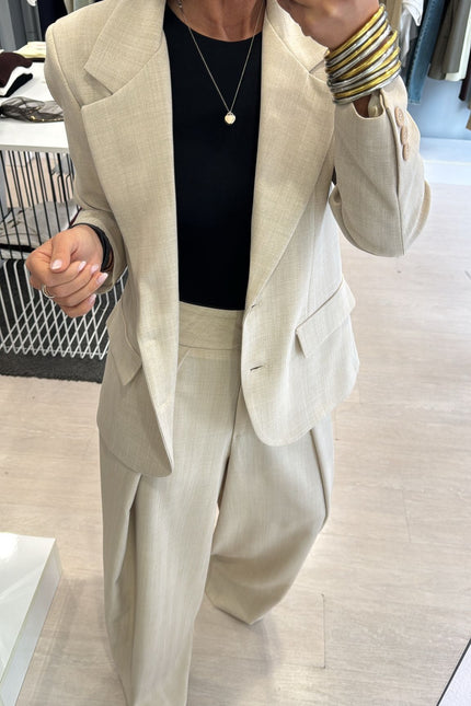Pantalone completo sabbia