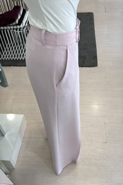 Pantalone completo melange rosa kk