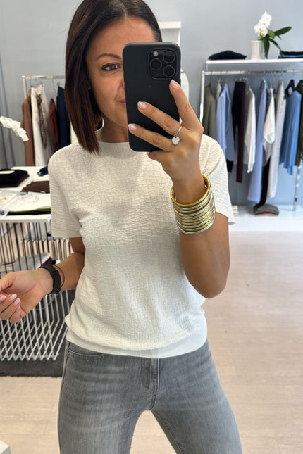 Girocollo cocco bianca