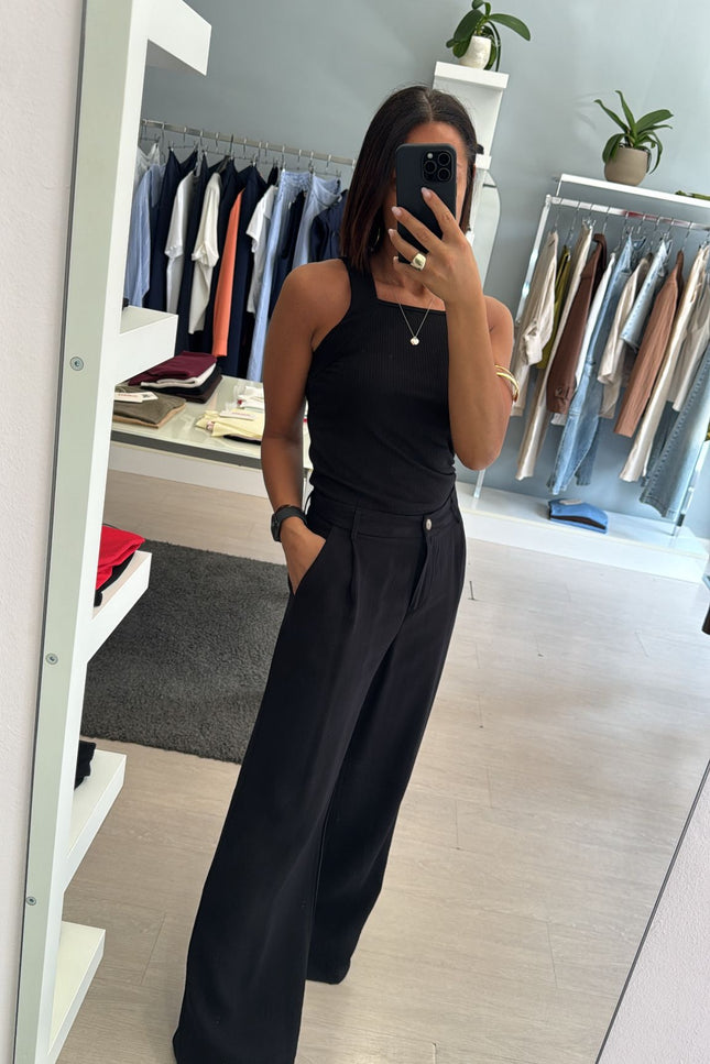 Pantalone modal nero cc