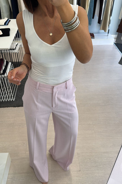 Pantalone completo melange rosa kk