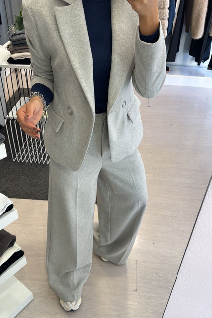 Giacca grigio melange