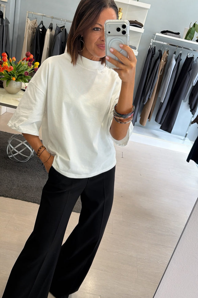 T-shirt oversize bianca kk