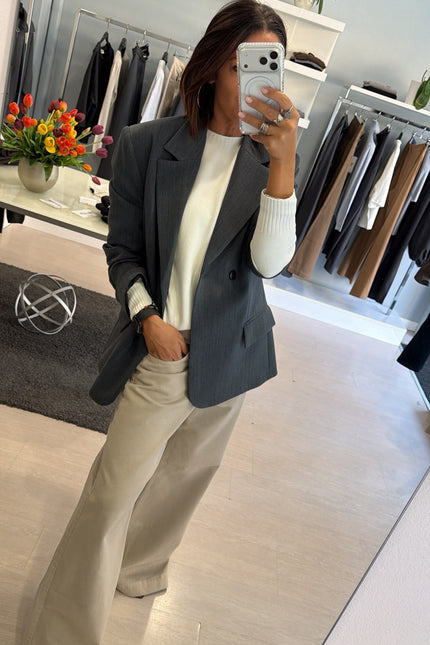 Girocollo bianco kn