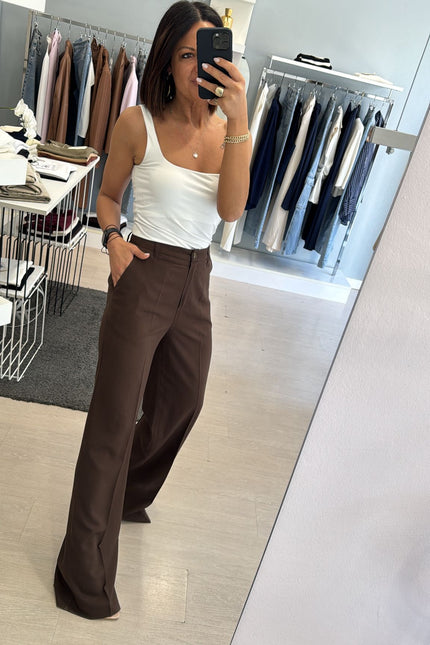 Pantalone completo cioccolato ak