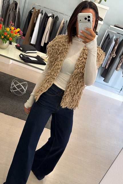 Jeans wide leg blue scuro Ic