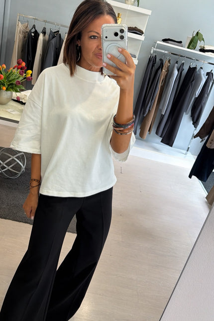 T-shirt oversize bianca kk