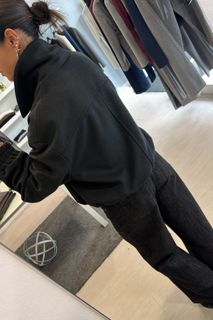 Cappotto bomber nero kk