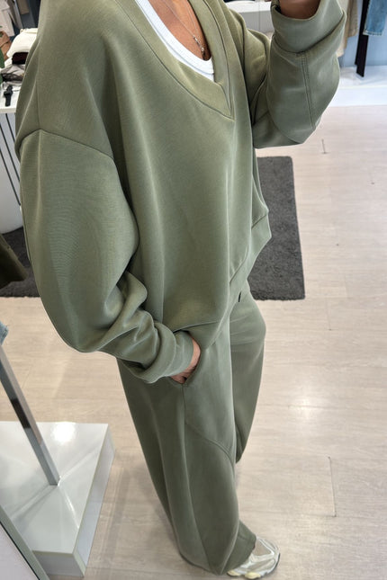 Pantalone felpa army kn