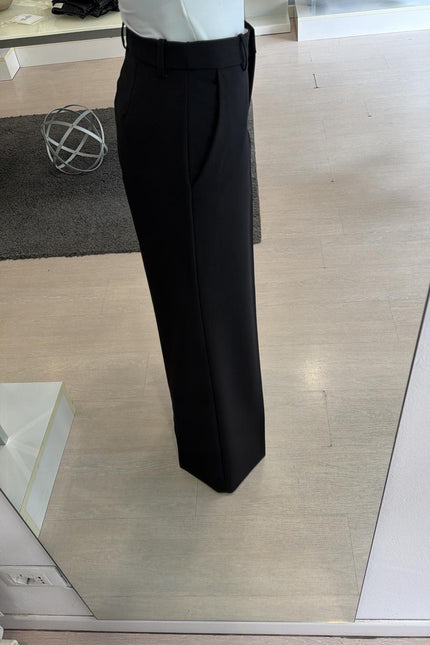 Pantalone nero gamba dritta kk