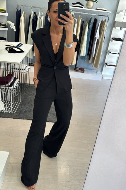 Gilet completo nero kk