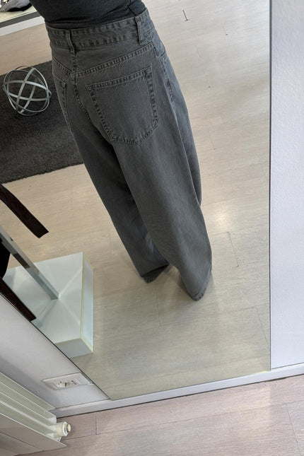 Jeans grigio palazzo kk