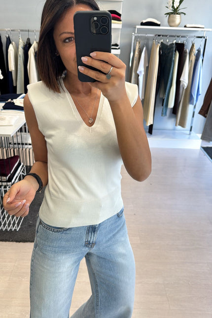 Gilet spalla imbottita burro