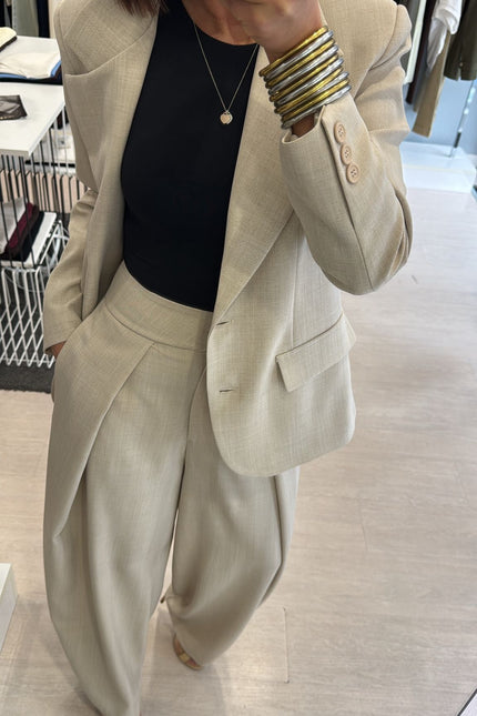 Pantalone completo sabbia