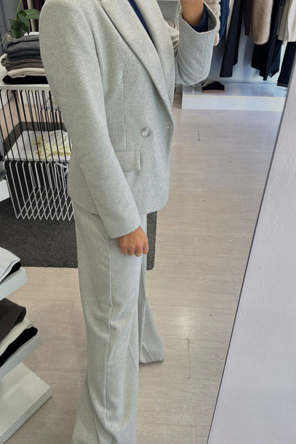 Giacca grigio melange