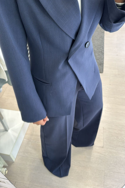 Giacca completo melange blue kk