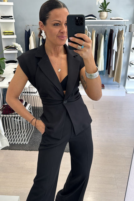 Gilet completo nero kk