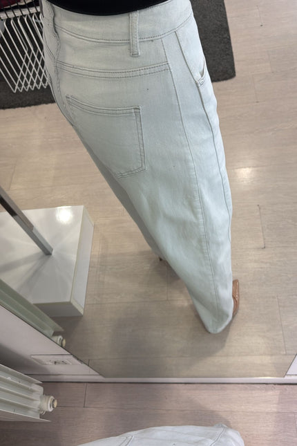 Jeans chiaro barrel