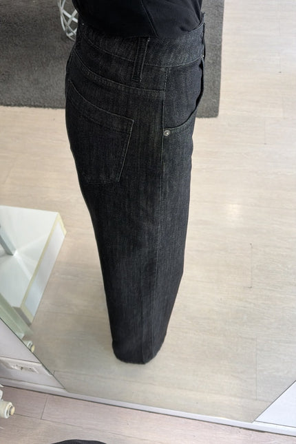 Jeans nero sfumato kk